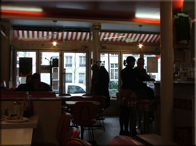 Breakfast in America, Rue des Ecoles, Paris